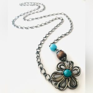 Long 34” continuous necklace